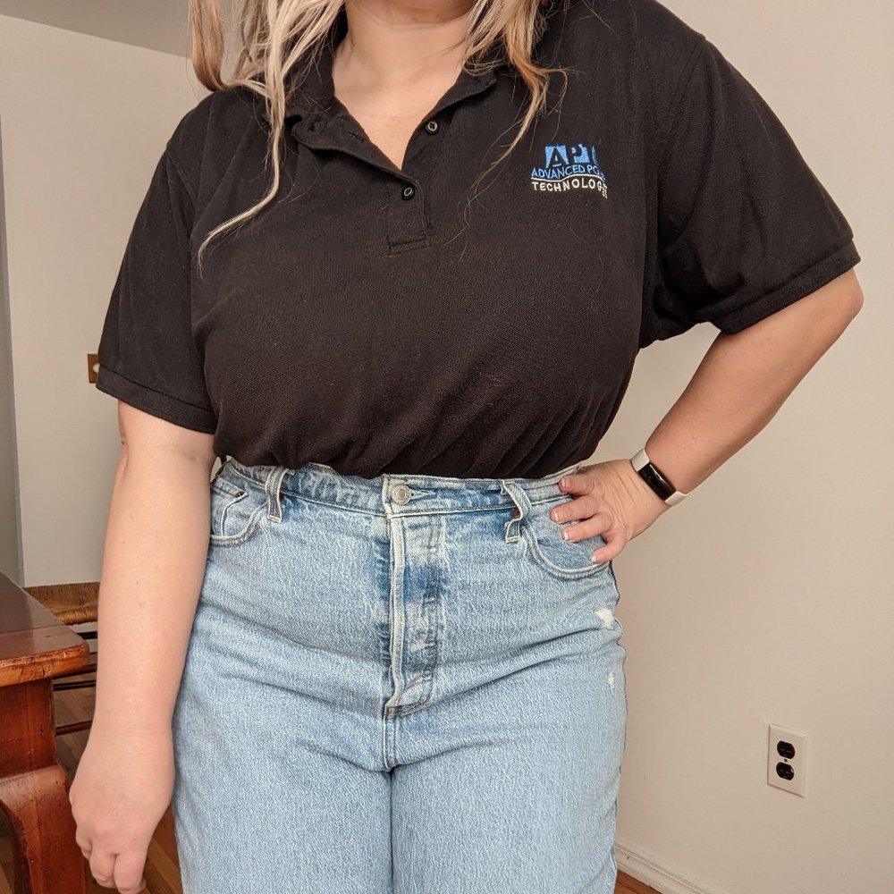 Vintage 90s Logo Polo